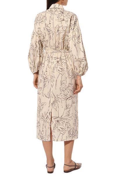 Хлопковое платье BRUNELLO CUCINELLI, арт. ML941A5174, фото 4