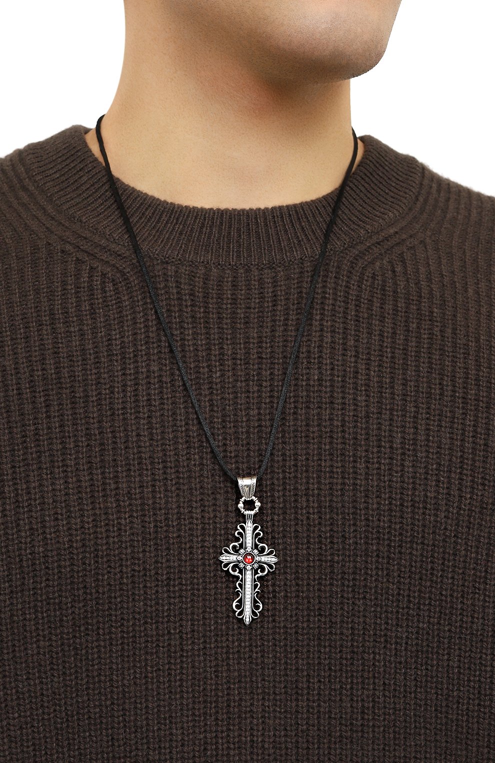 Серебряная подвеска крест GL JEWELRY, арт. M310032-S97-305, фото 2