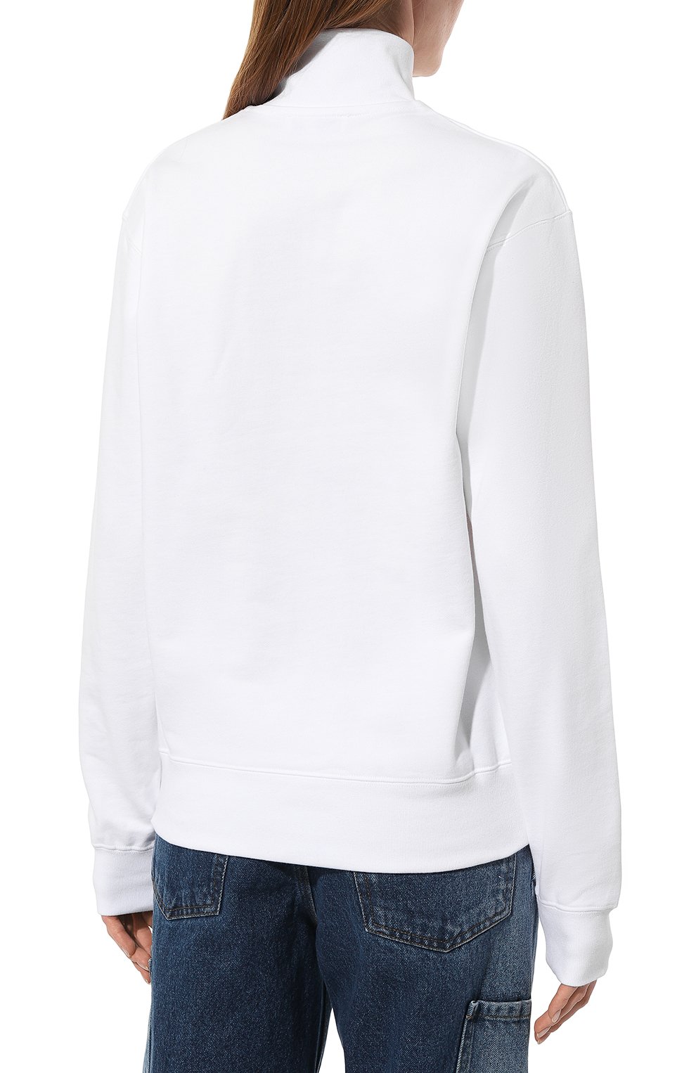 Хлопковая толстовка JW ANDERSON белого цвета по цене 30900 руб., арт. J00185 PG0861, фото 4 Хлопковая толстовка JW ANDERSON, арт. J00185 PG0861, фото 4