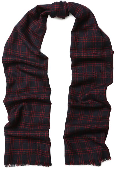 Шерстяной шарф в клетку LORO PIANA, арт. FAG3444, фото 1