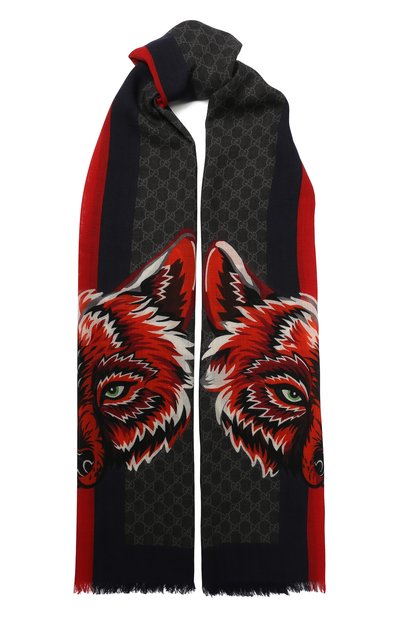 Шерстяной шарф GUCCI, арт. 547215/4G200, фото 1