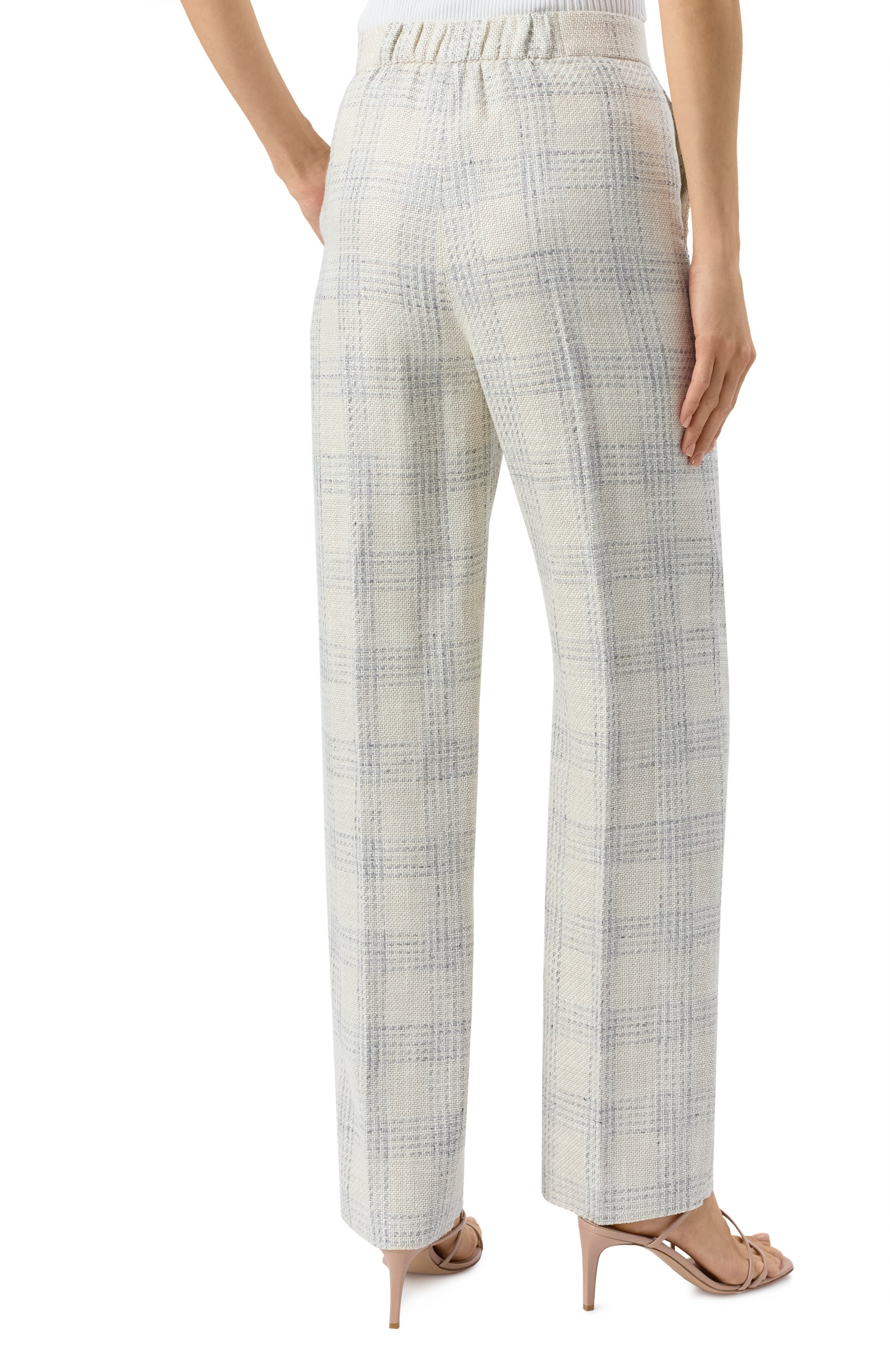 Твидовые брюки AGNONA, арт. T70907/Q3001, фото 4