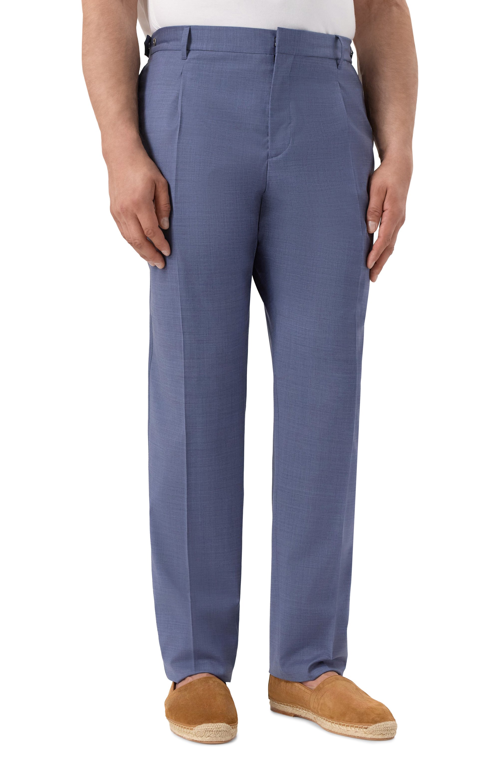 Шерстяные брюки ZILLI, арт. CPPTA1M028660014U/54, фото 3