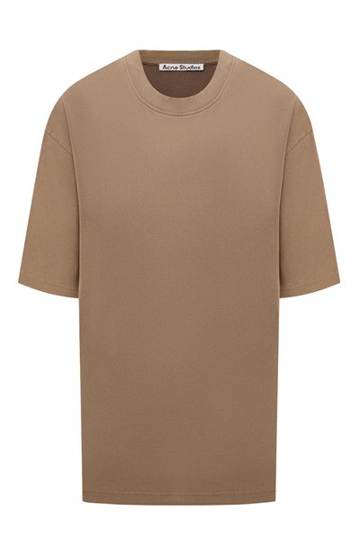 Женская хлопковая футболка ACNE STUDIOS, арт. FN-UX-TSHI000018