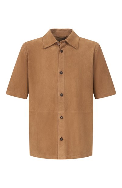 Мужская замшевая рубашка MVST, арт. M26.2PM.L031/L010 SUEDE