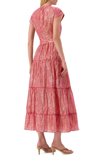 Хлопковое платье POUPETTE ST BARTH, арт. WK2R26LCXAKP, фото 3