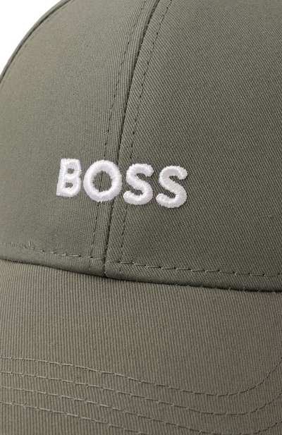 Хлопковая бейсболка BOSS, арт. 50491049, фото 4