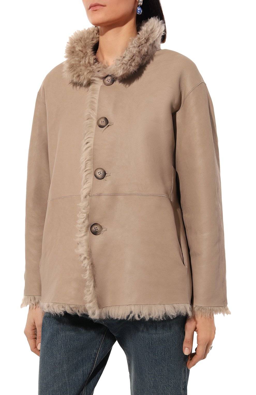 Двустороння я дубленка из овчины CHAUD STUDIO, арт. TIGRADO21, фото 3