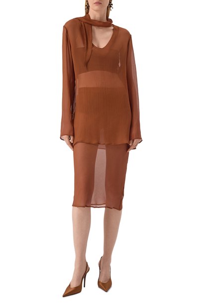 Шелковая блузка ALBUS LUMEN, арт. AL.RT25.001.BL0USE, фото 2