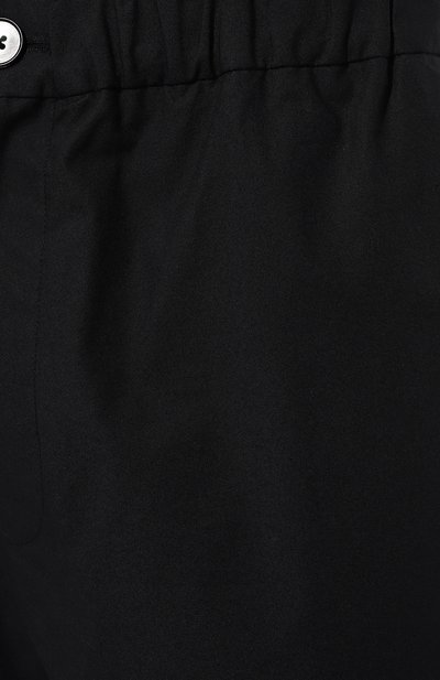 Хлопковые брюки JIL SANDER темно-синего цвета по цене 76400 руб., арт. J47KA0016/J45039, фото 5 Хлопковые брюки JIL SANDER, арт. J47KA0016/J45039, фото 5