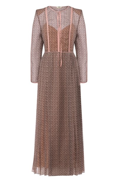 Женское шелковое платье FENDI, арт. FDA718 A5XG