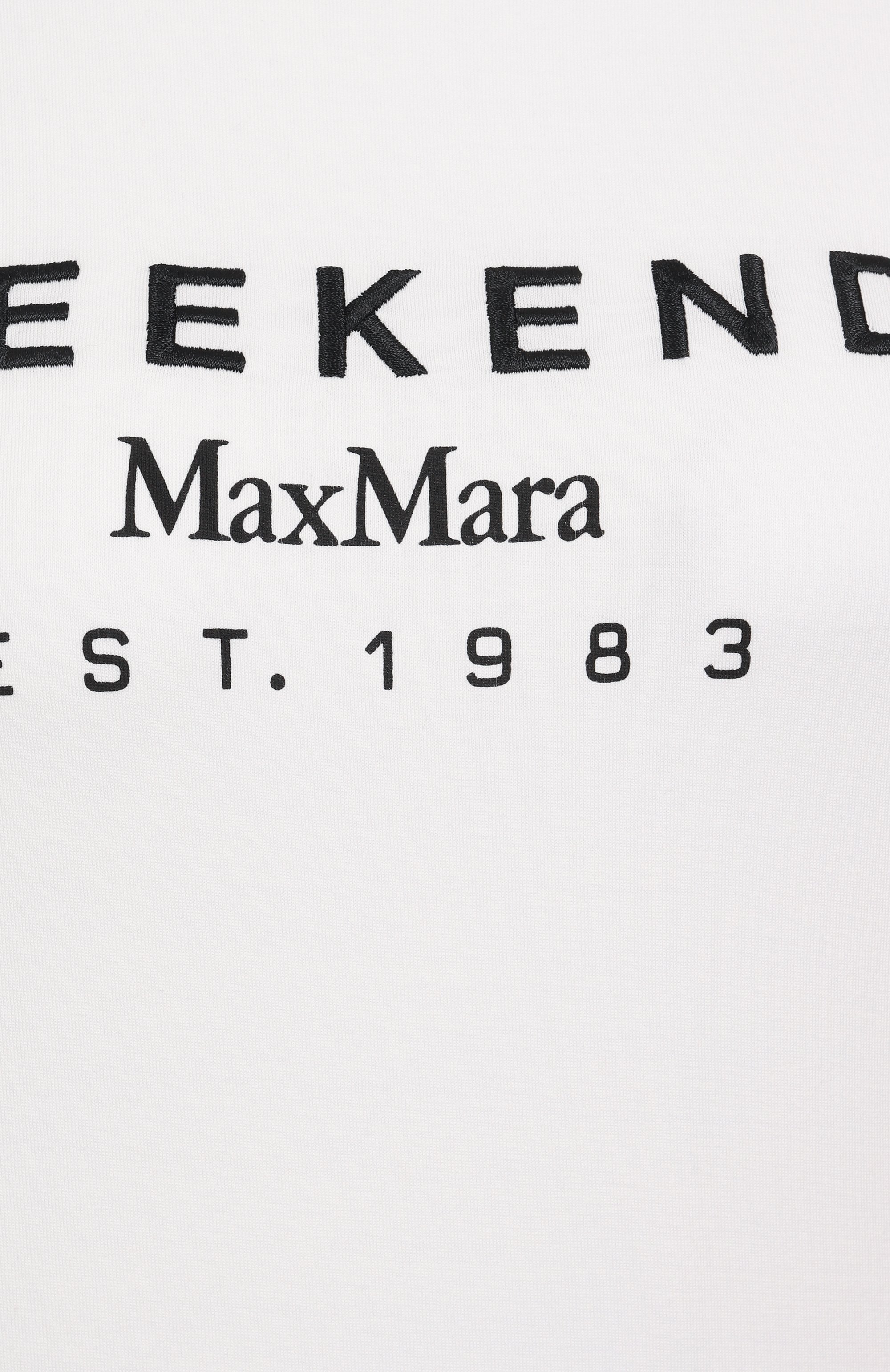 Хлопковая футболка WEEKEND MAX MARA, арт. CABINA, фото 6