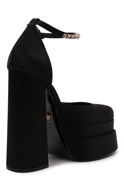 Текстильные туфли medusa aevitas VERSACE, арт. 1002005/DRA67, фото 4