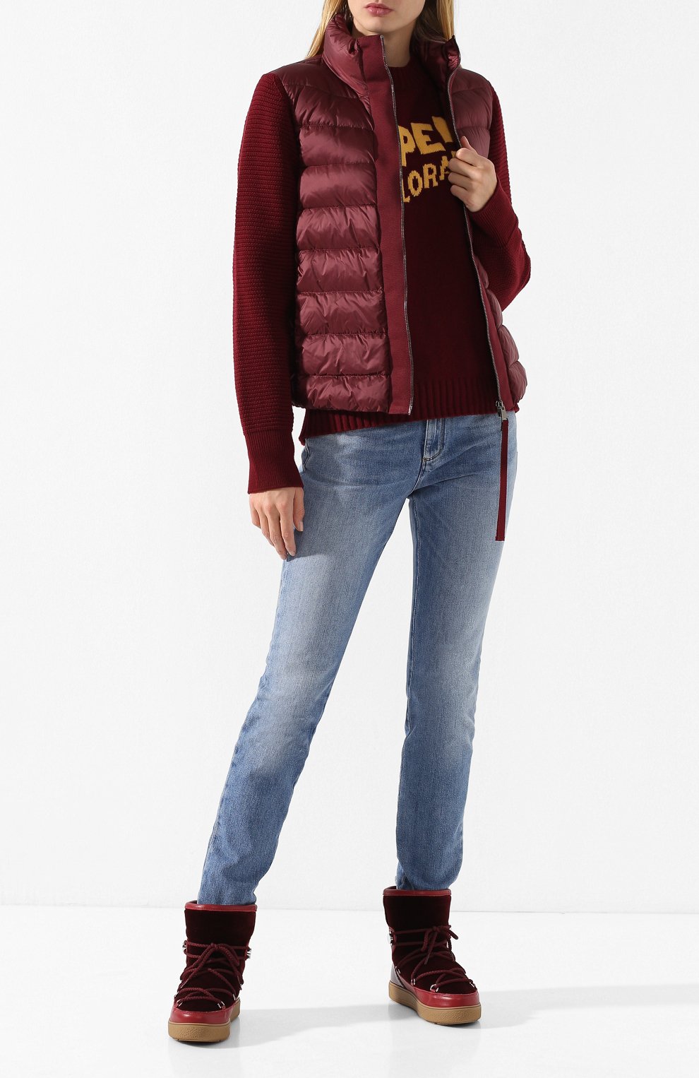 Куртка на молнии с воротником-стойкой MONCLER, арт. D2-093-94875-00-98124, фото 2