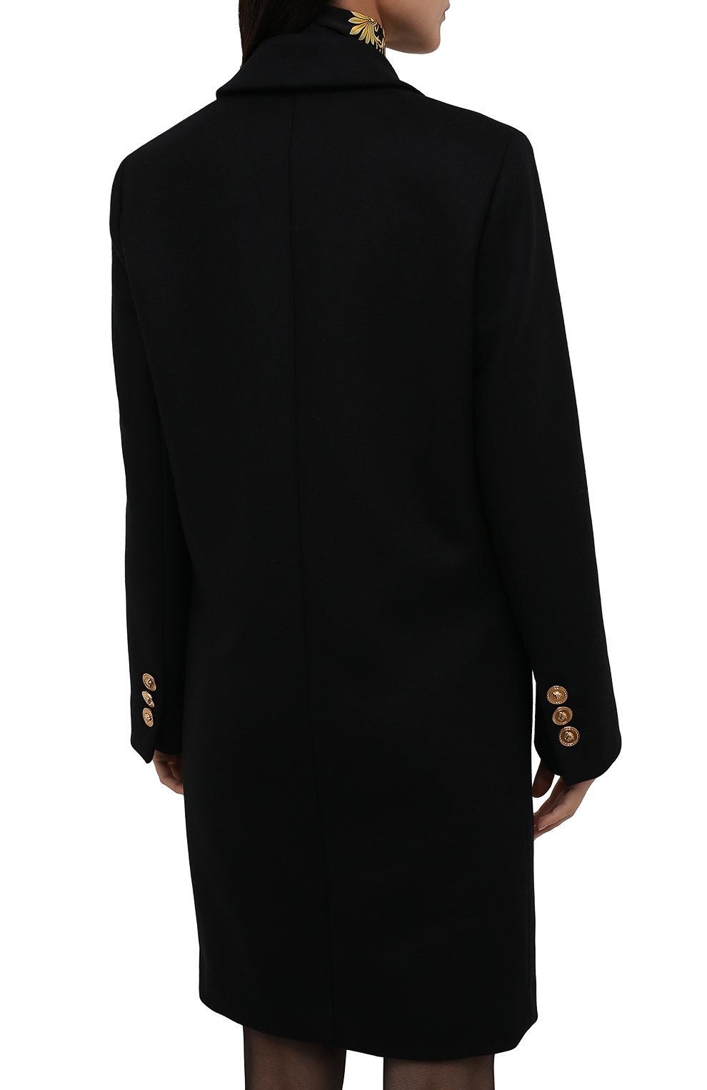Шерстяное пальто VERSACE, арт. 1001269/1A01173, фото 4