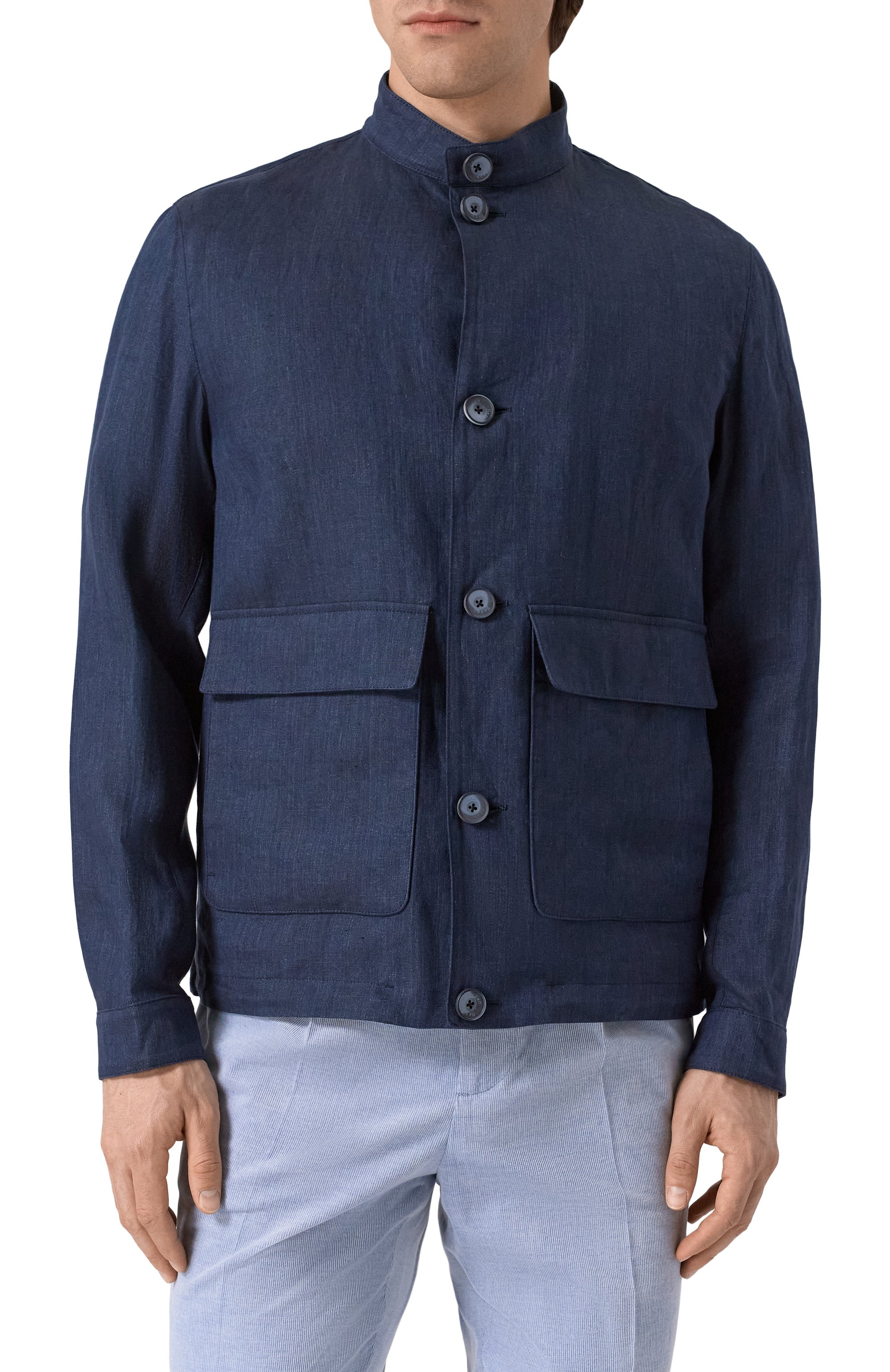 Льняная куртка HERNO, арт. GI000483U/17105Z, фото 3