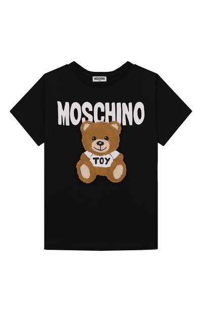 Хлопковая футболка MOSCHINO, арт. H0M03R/LAA23/4-8, фото 1