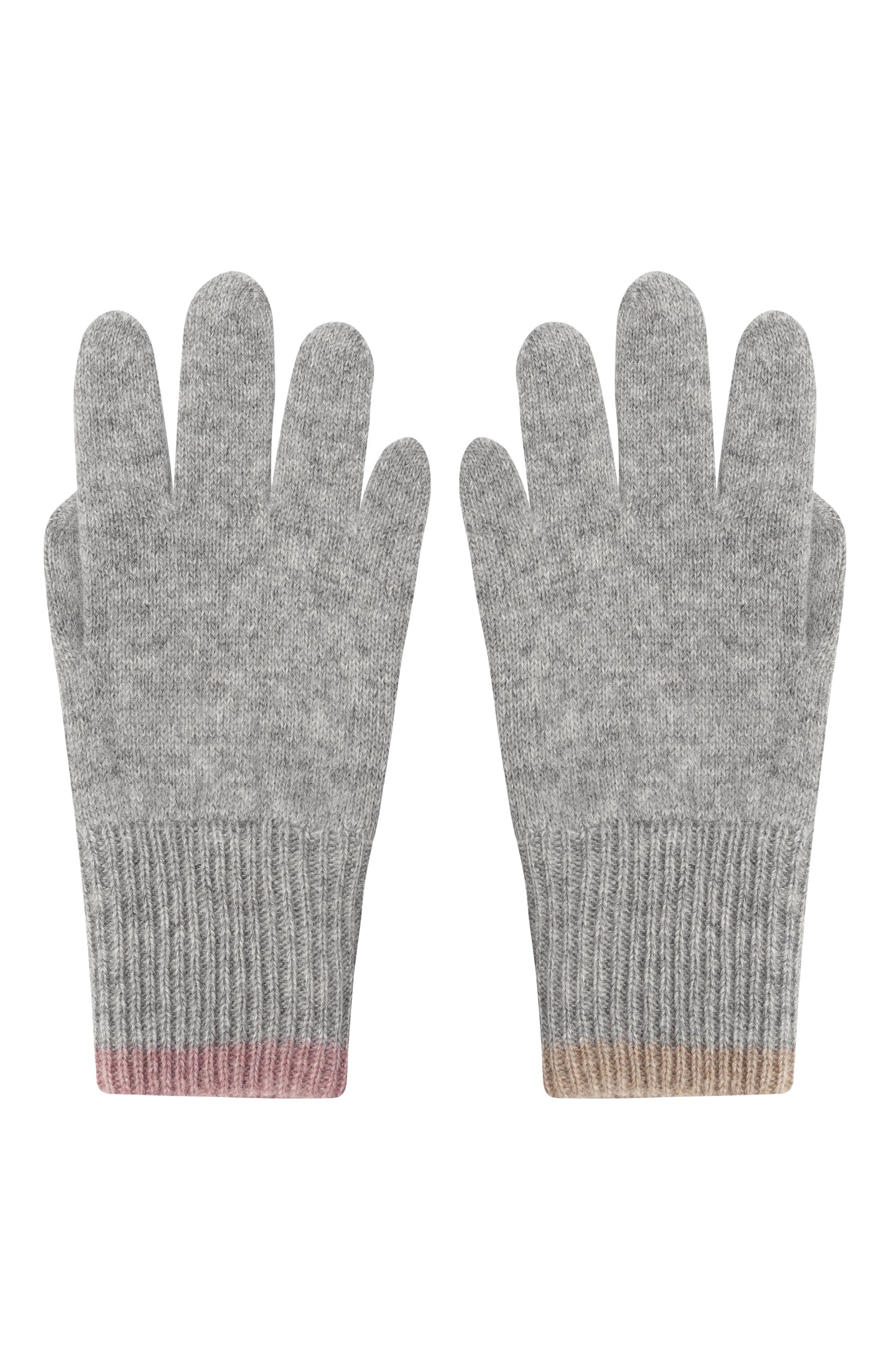 Кашемировые перчатки BRUNELLO CUCINELLI, арт. B22M90100A, фото 3