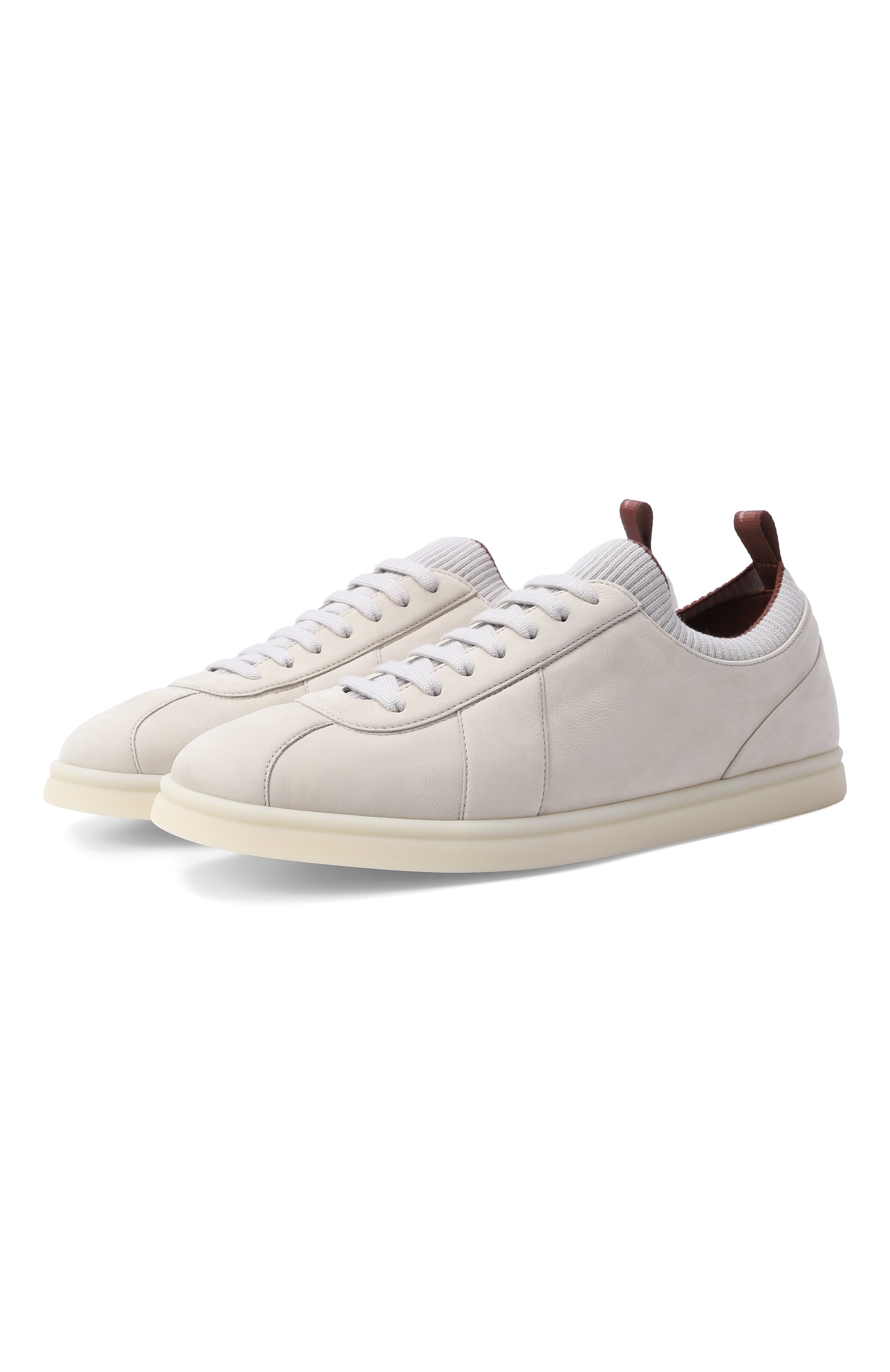 Кожаные кеды soho 2.0 walk LORO PIANA кремового цвета по цене 121500 руб., арт. FAP7422, фото 1 Кожаные кеды soho 2.0 walk LORO PIANA, арт. FAP7422, фото 1