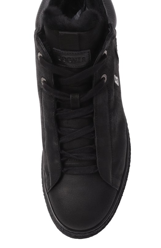 Замшевые кеды Cleveland Bogner 12540213 Чёрный  12540213 Фото 6