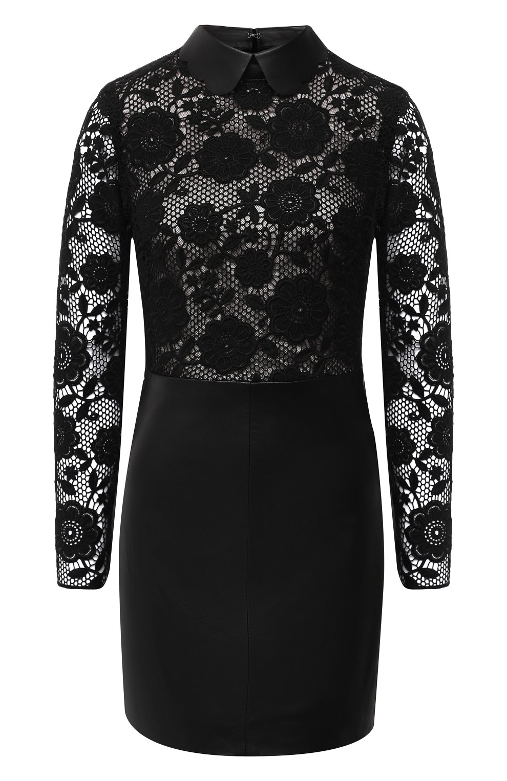 Платье из вискозы и кожи REDVALENTINO, арт. UR3ND00J/585, фото 1