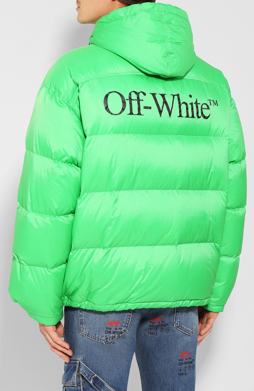 Пуховик OFF-WHITE, арт. 0MED019F19E150284010, фото 4