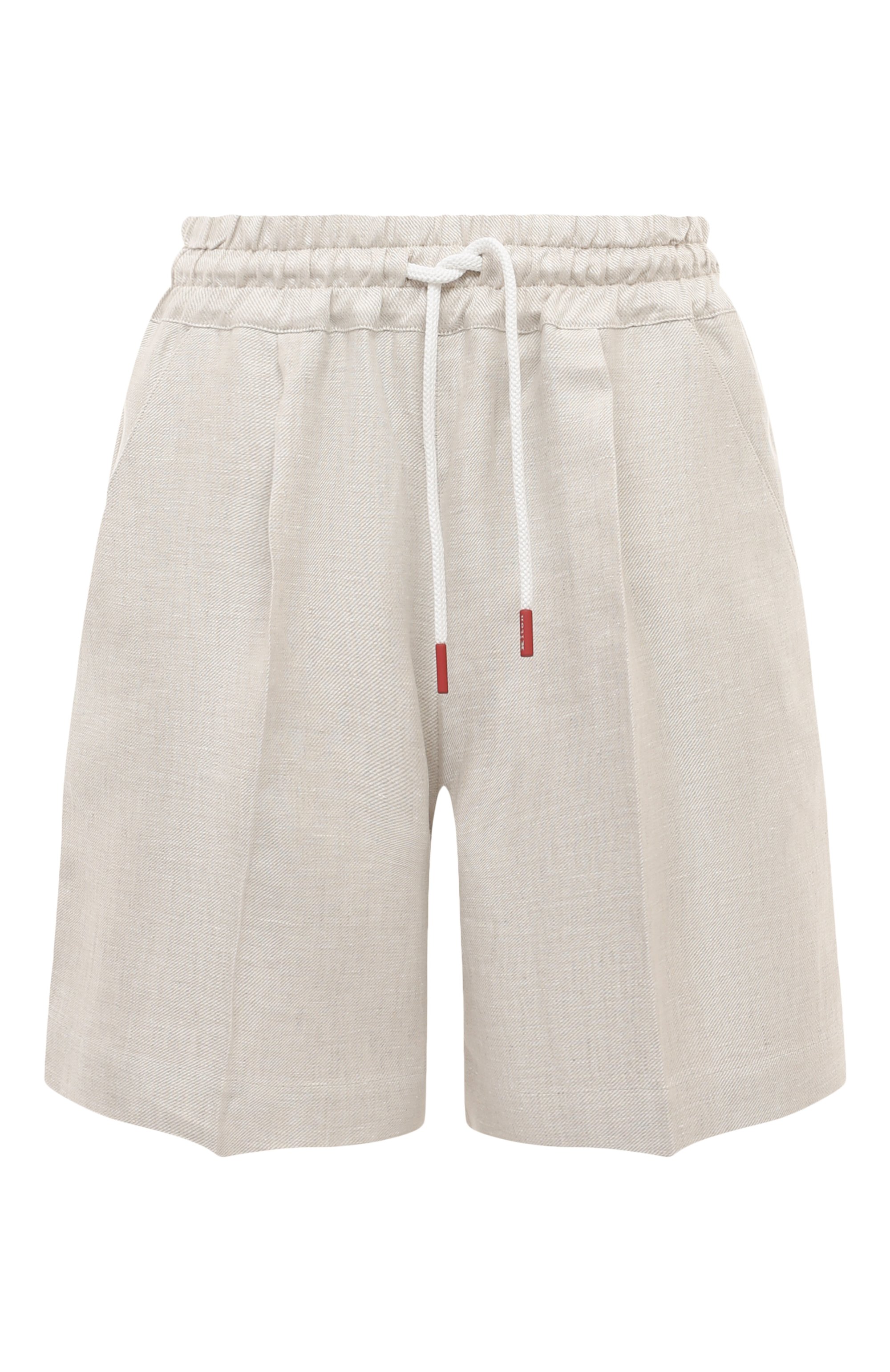 Льняные шорты KITON, арт. D55115H08442, фото 1