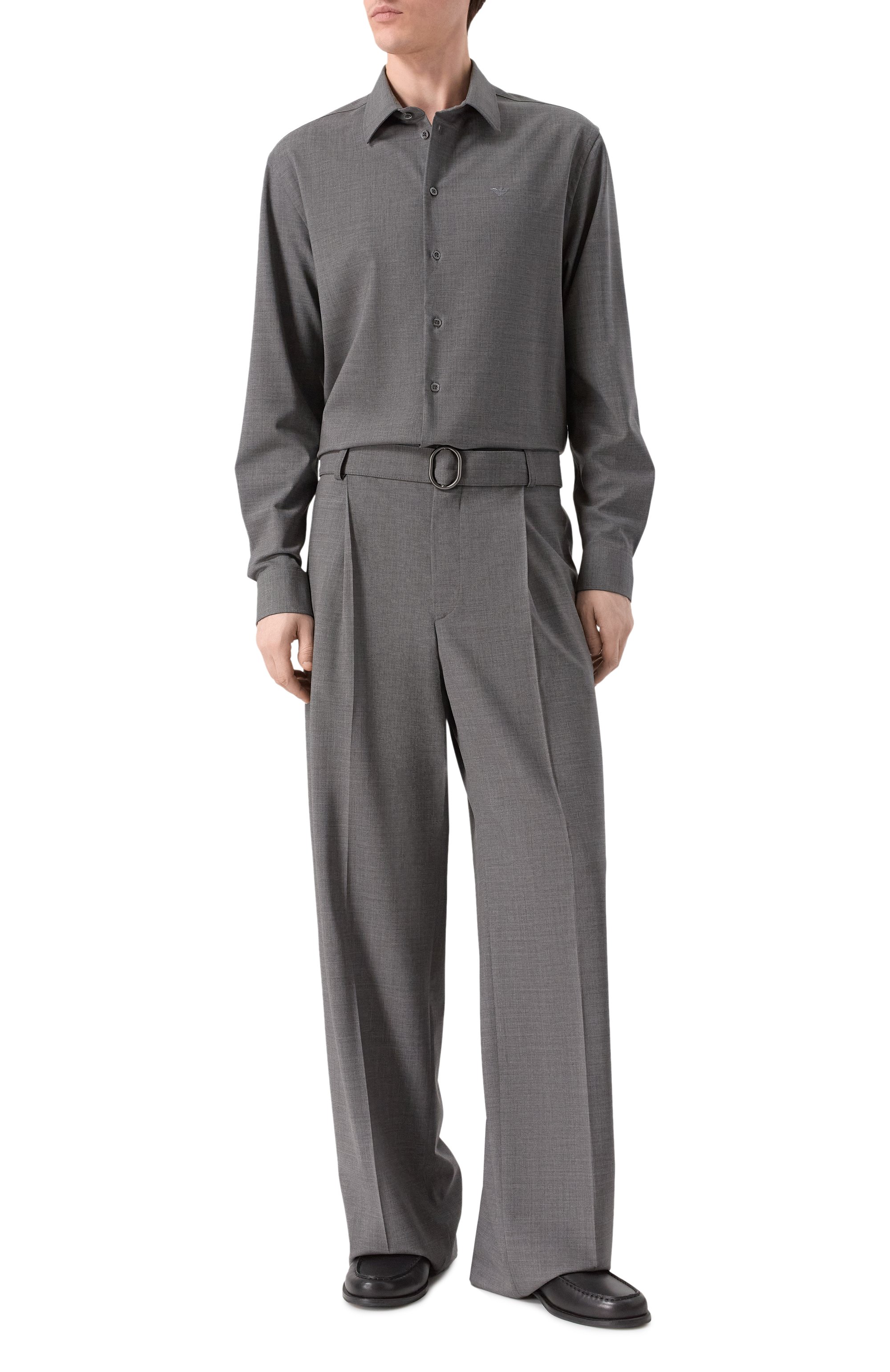 Шерстяные брюки EMPORIO ARMANI, арт. EM004768/TE19332, фото 2