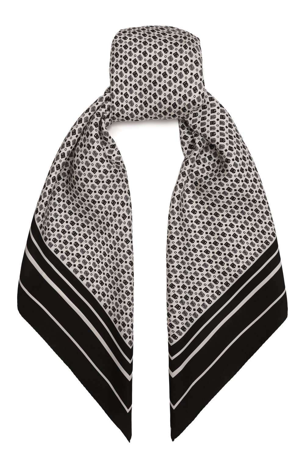 Шелковый платок DOLCE & GABBANA, арт. GQ260E/G0WQF, фото 1