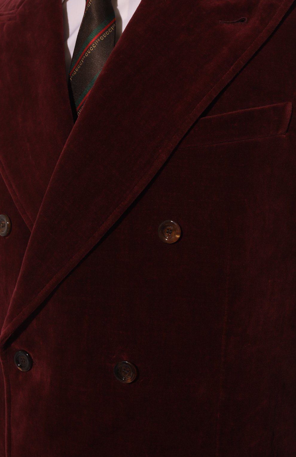 Пиджак из хлопка и льна GUCCI, арт. 661279 Z328H, фото 5