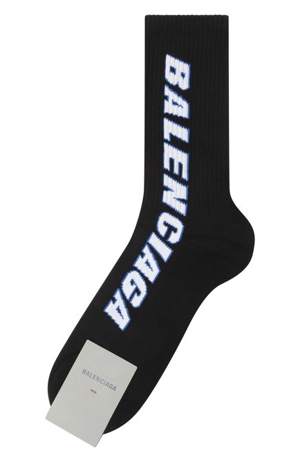 Мужские хлопковые носки BALENCIAGA, арт. 849797/4F1B5