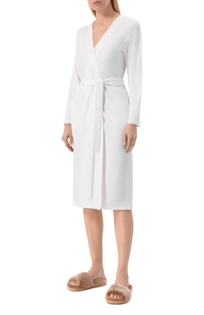 Хлопковый халат HANRO, арт. 074749, фото 2