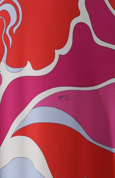 Платье с поясом EMILIO PUCCI фуксия цвета по цене 132000 руб., арт. 9EJG16/9E757, фото 5 Платье с поясом EMILIO PUCCI, арт. 9EJG16/9E757, фото 5