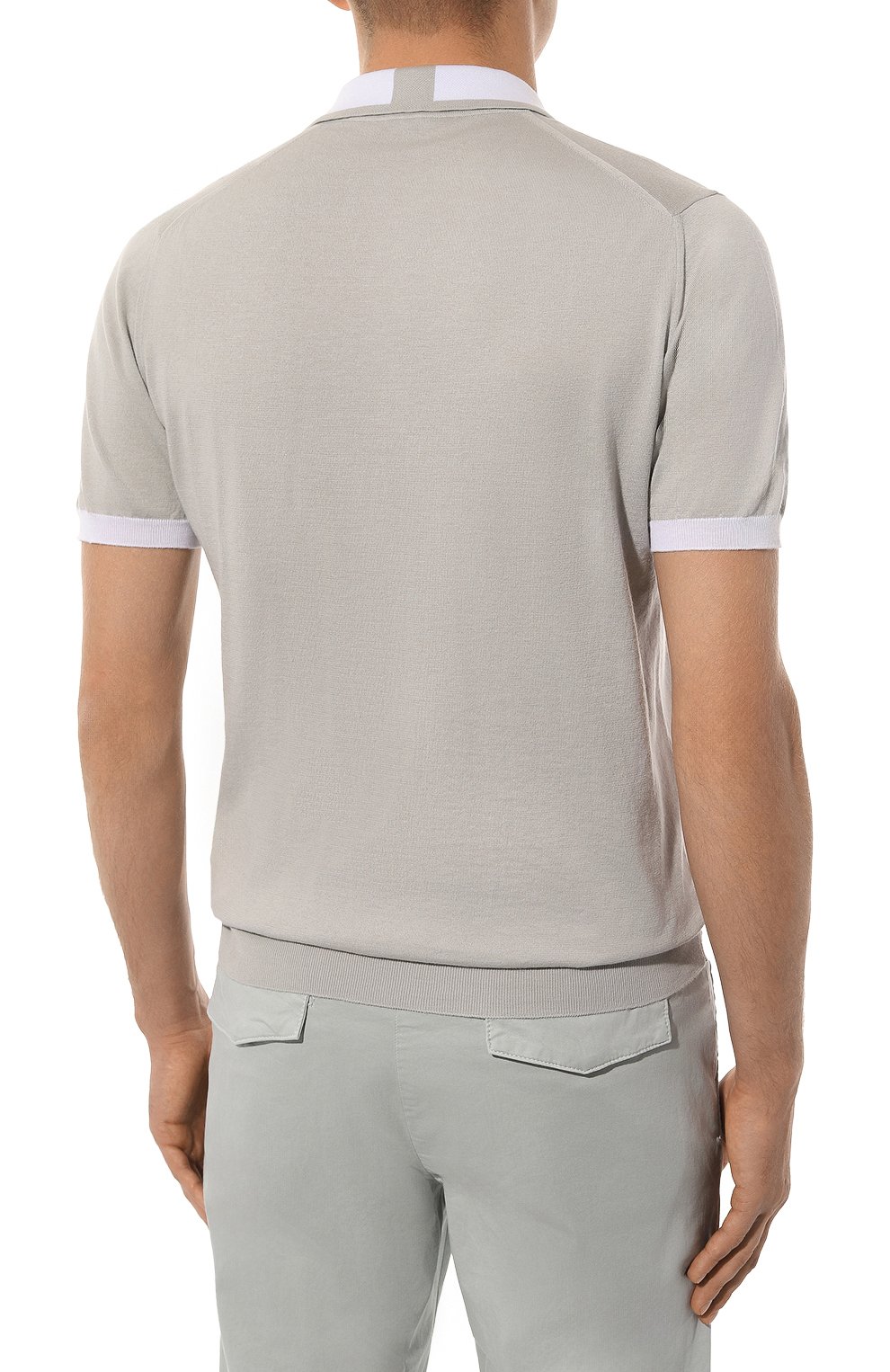 Хлопковое поло KITON, арт. UMK0571V1, фото 4