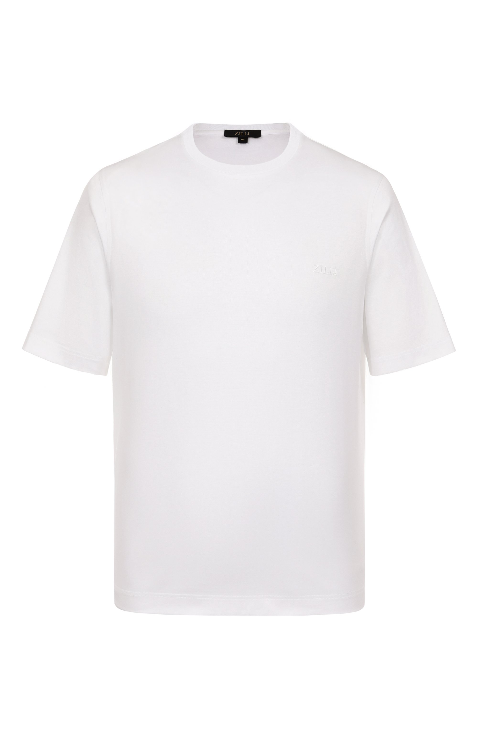 Хлопковая футболка ZILLI, арт. TSR02AM0100VZL000, фото 1