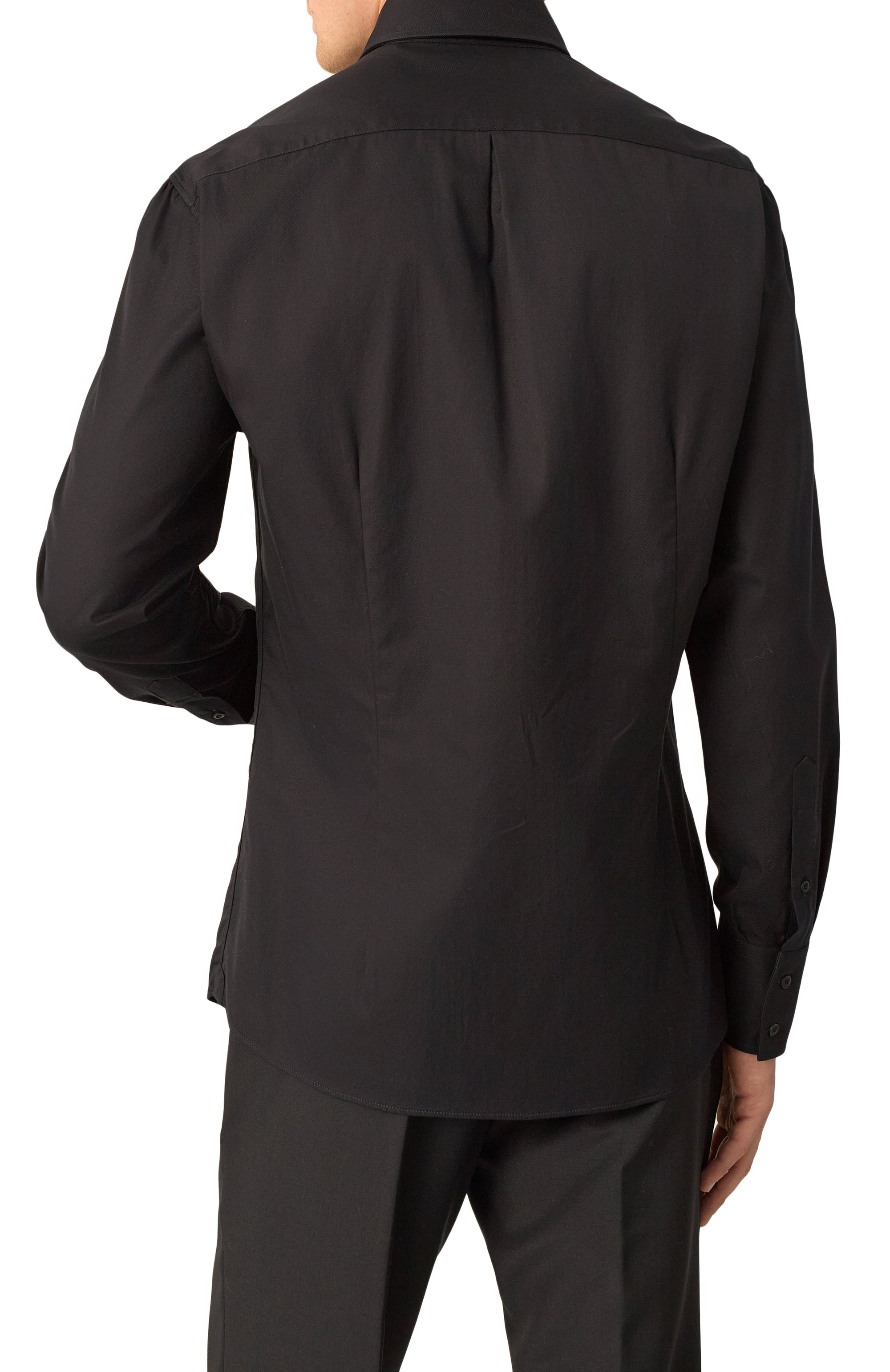 Хлопковая сорочка BRUNELLO CUCINELLI, арт. MW6041718, фото 4