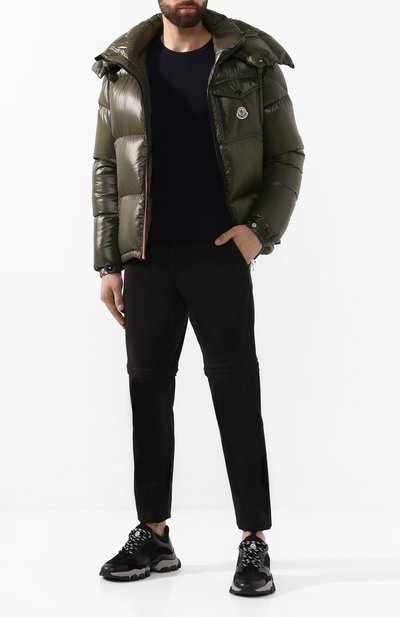 Комбинированные кроссовки leave no trace MONCLER, арт. E2-09A-10412-00-02S3Z, фото 2