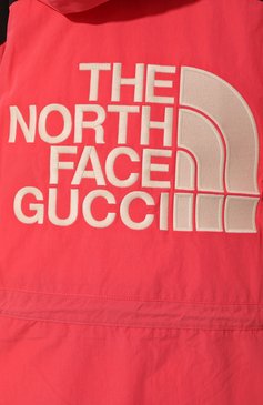 Женская куртка the north face x gucci GUCCI розового цвета, арт. 670890 XLF8Z | Фото 5 (Кросс-КТ: Куртка; Рукава: Длинные; Длина (верхняя одежда): До середины бедра; Материал внешний: Синтетический материал; Материал сплава: Проставлено; Стили: Спорт-шик; Драгоценные камни: Проставлено)