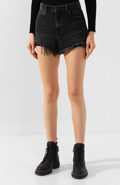 Джинсовые шорты ALEXANDER WANG, арт. 4DC2194519, фото 3