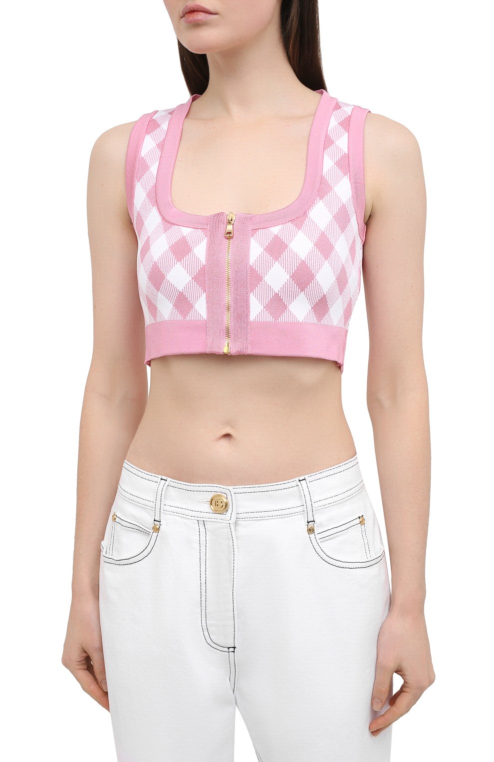 Топ из вискозы BALMAIN, арт. VF10021/K213, фото 3