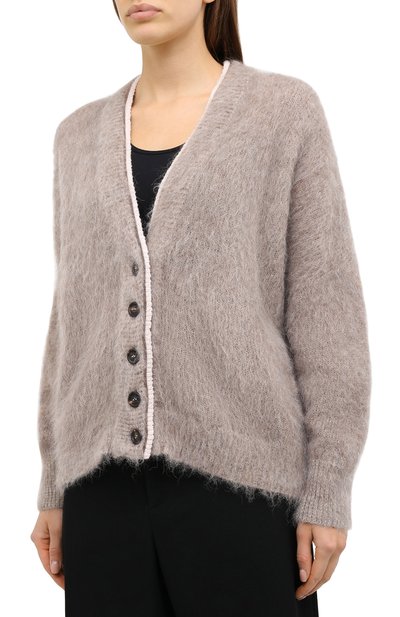 Кардиган из шерсти и кашемира BRUNELLO CUCINELLI, арт. M8U590826, фото 4
