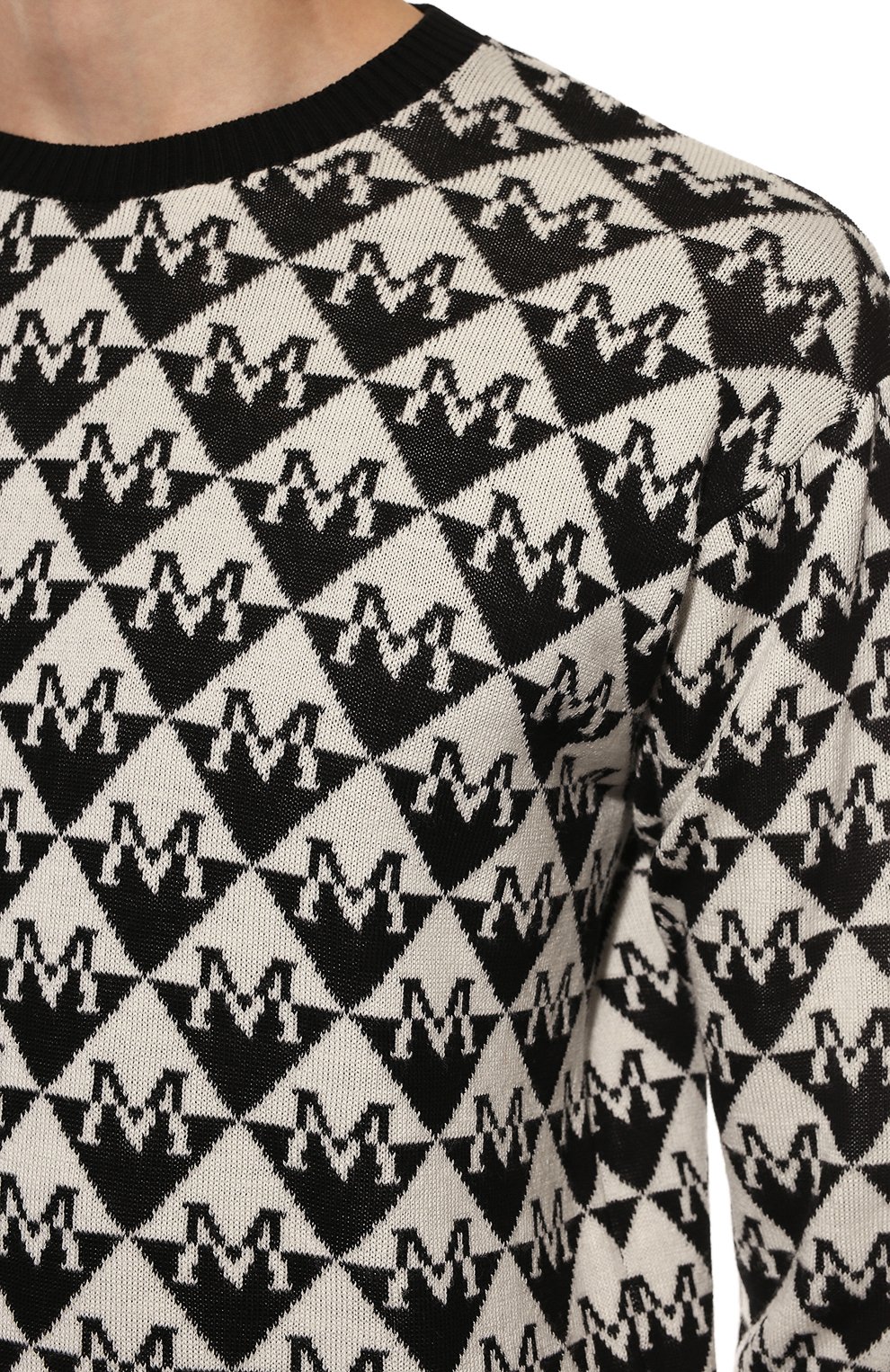 Джемпер из шерсти и хлопка MONCLER, арт. H1-091-9C000-08-M1485, фото 5