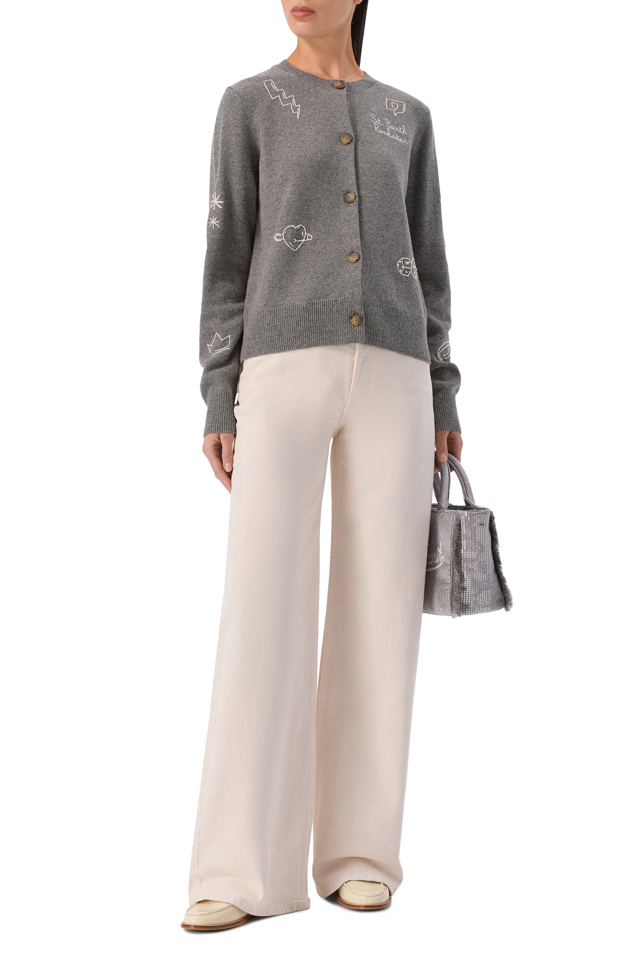 Шерстяной кардиган MC2 SAINT BARTH, арт. IER0001-02145I/SIERRA, фото 2