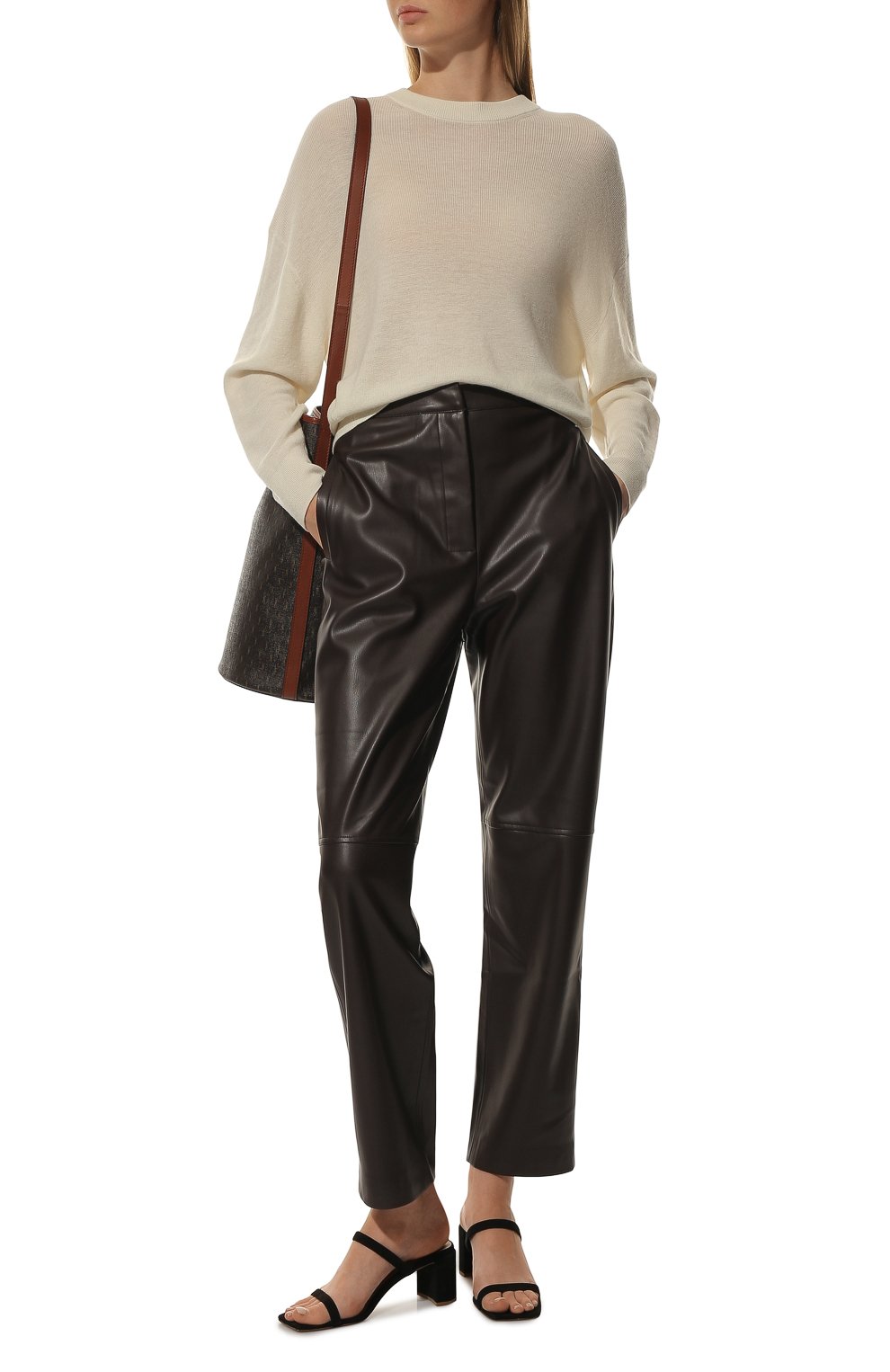 Брюки из экокожи AGREEG, арт. 08054134, фото 2