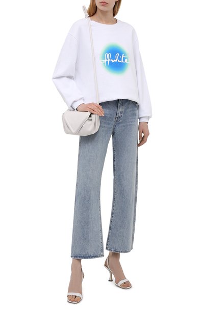 Хлопковый свитшот OFF-WHITE белого цвета по цене 53950 руб., арт. 0WBA055R21JER004, фото 2 Хлопковый свитшот OFF-WHITE, арт. 0WBA055R21JER004, фото 2
