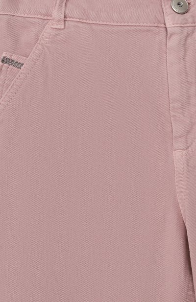 Джинсы BRUNELLO CUCINELLI розового цвета по цене 51950 руб., арт. B0H43P648B, фото 3 Джинсы BRUNELLO CUCINELLI, арт. B0H43P648B, фото 3