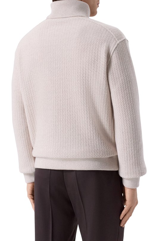 Свитер из шерсти и кашемира MVST M25.1MM.H001/J010 Бежевый  M25.1MM.H001/J010 Фото 4