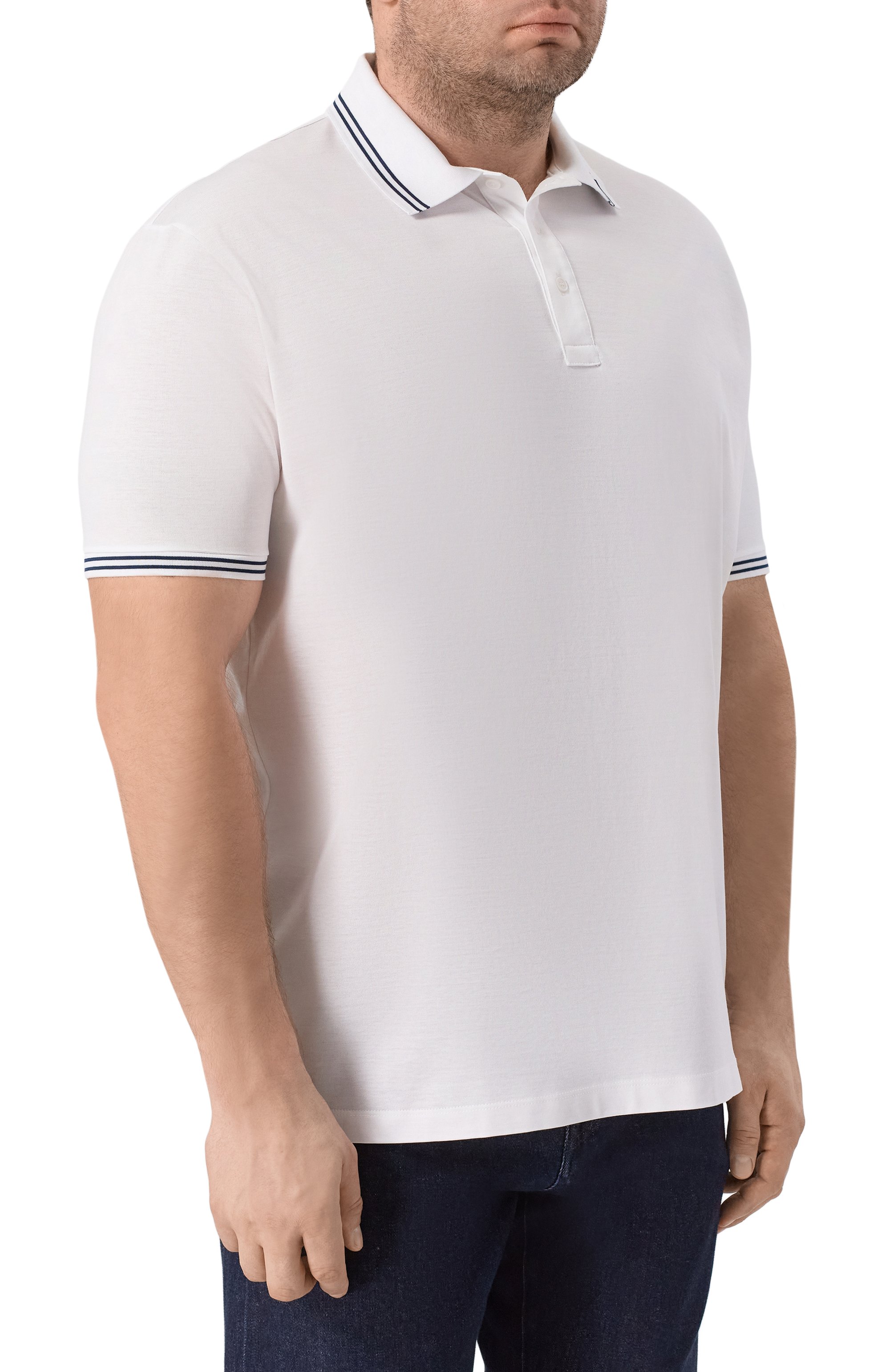 Хлопковое поло PAUL&SHARK, арт. 25411288/3XL, фото 3