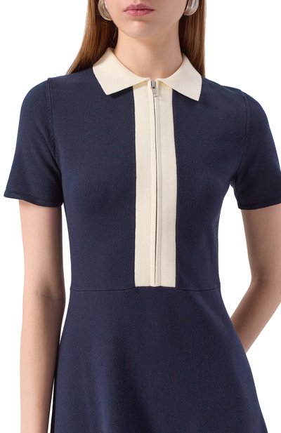 Платье OLOLOL синего цвета по цене 45000 руб., арт. OLKND014/403/BASE, фото 5 Платье OLOLOL, арт. OLKND014/403/BASE, фото 5