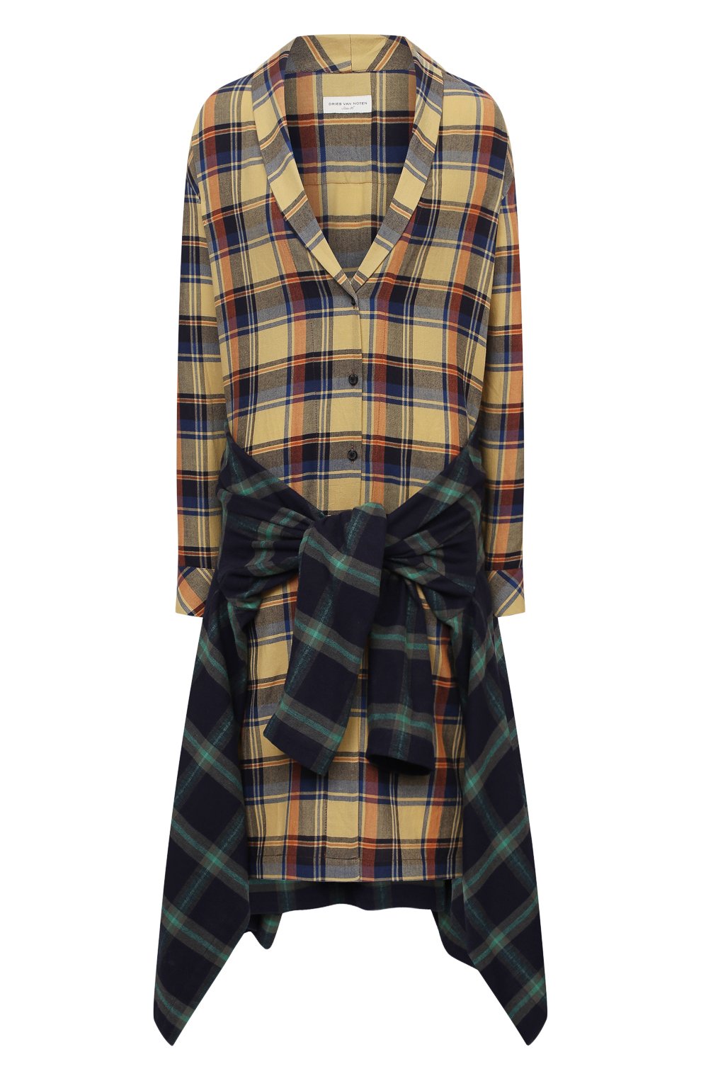 Хлопковое платье DRIES VAN NOTEN, арт. 202-11058-1211, фото 1